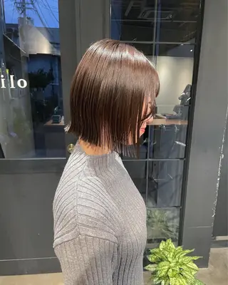 ショート ボブ／パーマ指名 No. 1🍃れんとのヘアスタイル