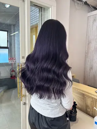 ロング カラー Afinar  乃空（ノア）のヘアスタイル