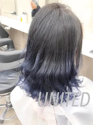 セミロング カラー ヘアアレンジ 💕STANCE 満足仕上げ💕のヘアスタイル