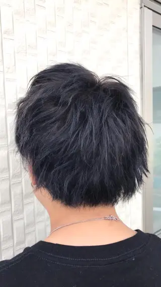 ショート カラー Ze・seal所属・ze sealのヘアスタイル