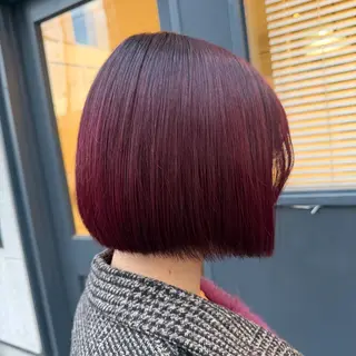 ショート 馬場 唯加のヘアスタイル