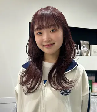 ロング カラー メンズ/ボブ/パーマ /くるみのマツエク・マツパデザイン