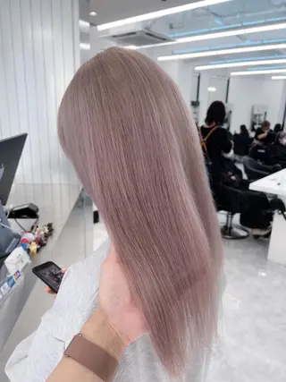 カラー 韓国上品ヘア🤍 ARISA🤍のヘアスタイル