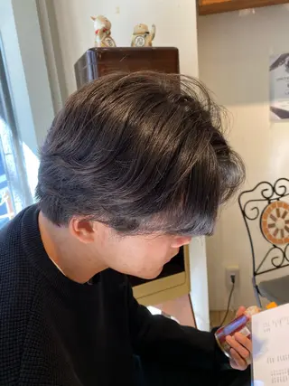 メンズ ナチュラルヘア🫧 ナナミのヘアスタイル