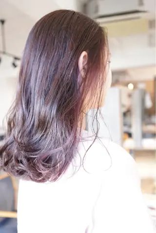 ロング ハイトーン/レイヤー /ケアブリーチ石川治のヘアスタイル