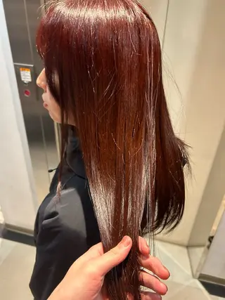 ロング カラー ダブルカラー/ 艶カラー／こうきのヘアスタイル