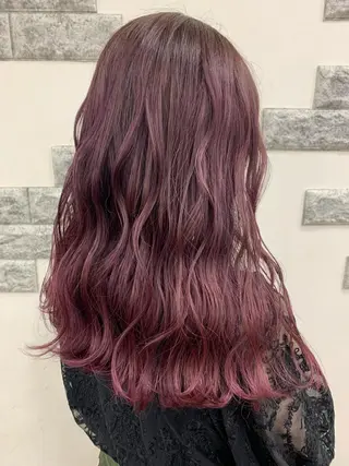 ロング SALOWIN新宿三丁目 Frente店所属・薄田 珠美のヘアスタイル