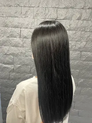 ロング カラー 長澤 理江のヘアスタイル