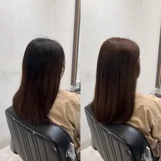 ミディアム カラー THE  ESCALA表参道所属・Hana🌷/ 透明感/艶髪/表参道のヘアスタイル