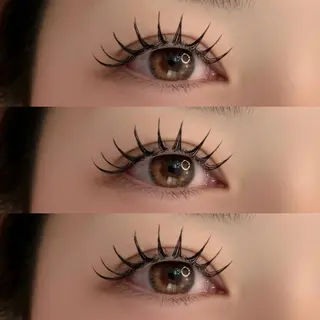 マツエク・マツパ 【那覇/束感まつ毛】 ｷｬﾒﾙのマツエク・マツパデザイン