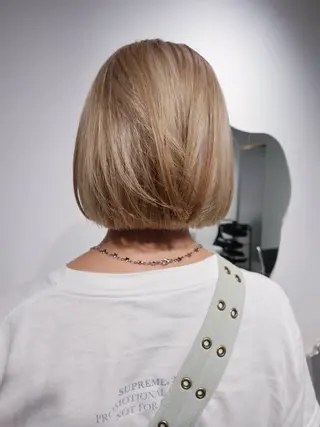 ミディアム groovy所属・学芸大学/bob/ Sakuraのヘアスタイル