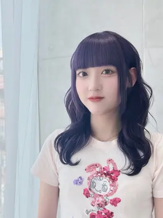 セミロング カラー 小顔ショート🌿 Say.石川葵のヘアスタイル