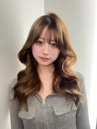 ロング 透明感カラー/レイヤ ー/Himari🩶のヘアスタイル