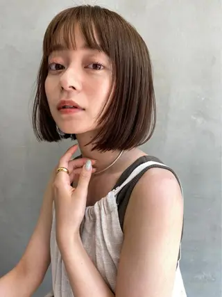 ショート カラー パーマ ヘアアレンジ 似合わせ×美髪改善✨ Yutoのヘアスタイル