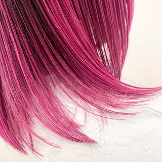 ミディアム 🍀ケアブリーチ カラー🍀坂井のヘアスタイル