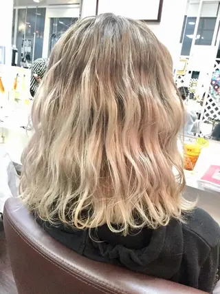 ミディアム 加藤 直樹のヘアスタイル