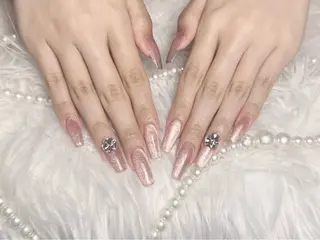 ネイル ☁️Minmin Tsuki💙🩵のネイルデザイン