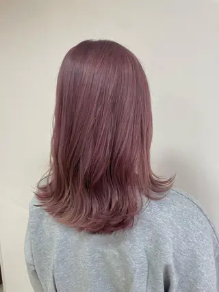 セミロング カラー ヘアアレンジ 【Sweep】おじま のぞみのヘアスタイル