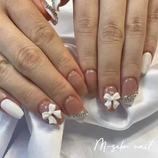 ネイル 韓国/網紅/パーツ M-salonのネイルデザイン