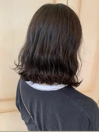 ミディアム カラー ヘアアレンジ 海外レイヤー鯉渕 【海外風メンズも◎】のヘアスタイル