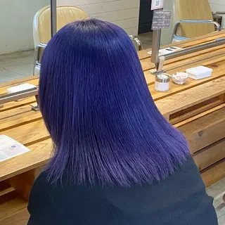 カラー mellowman所属・YUMA /ボブ/艶カラーのヘアスタイル