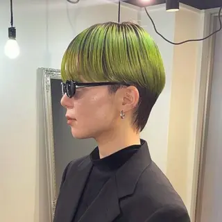 ショート GIVET所属・心斎橋/ハイトーン/ デザイン🪅yugoのヘアスタイル