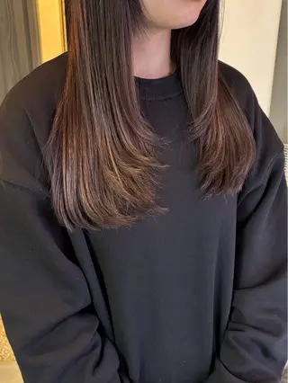 ロング 中西愛莉 ミミトモリトのヘアスタイル
