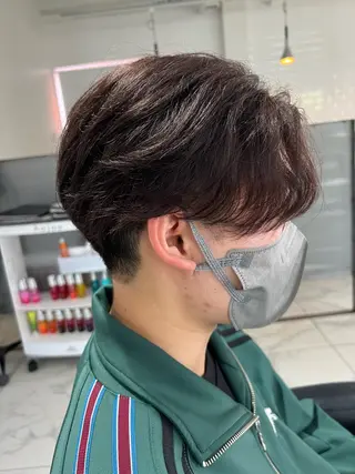 パーマ メンズ SHARE  SALON monloulou+plus所属・メンズパーマ 桐山 琉輝のヘアスタイル