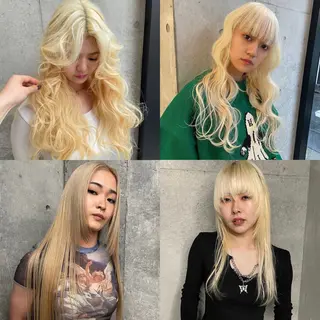 ロング カラー Mizobe misakiのヘアスタイル