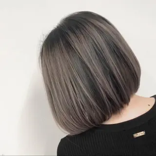 ショート カラー アンドウ ユウ/ レイヤーカット/韓国のヘアスタイル