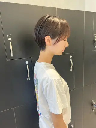 ショート ショートボブ／川崎 子安健太のヘアスタイル