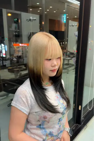 ロング カラー 小芝/メンズパーマ /レイヤーカット✂️のヘアスタイル