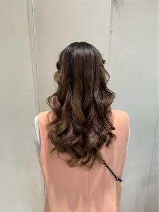 ヘアアレンジ ふわふわヘアメイク 🎀ななのヘアスタイル