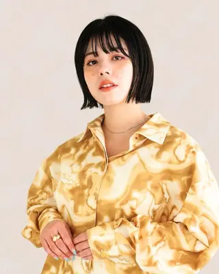 ミディアム カラー 銀座⚜️【脱白髪染め 美髪矯正】トグチのヘアスタイル