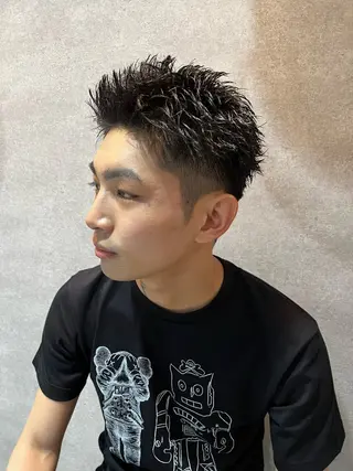 パーマ メンズ 新世代パーマ⚡️ の達人トモ⚡️のヘアスタイル