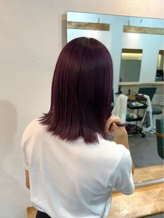 ミディアム カラー iso chihiroのヘアスタイル