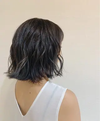 ミディアム ハイトーン/レイヤー 💜Akaneのヘアスタイル