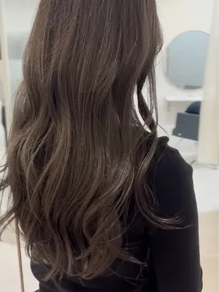 ロング カラー レイヤーカット🍒韓 国ヘア🍒ひかりのヘアスタイル