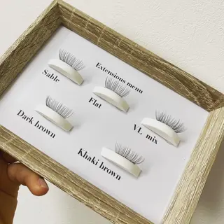 マツエク・マツパ 深夜も営業、国分寺駅 Omueyelashのマツエク・マツパデザイン