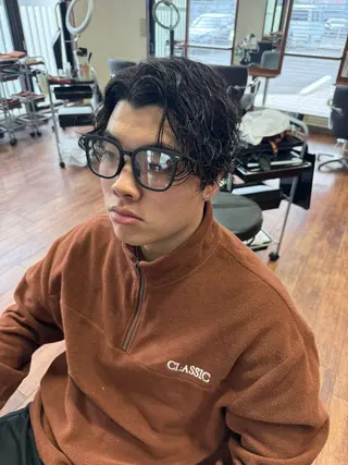 ショート パーマ hair salon Lani所属・ヒラタ ソウタのヘアスタイル