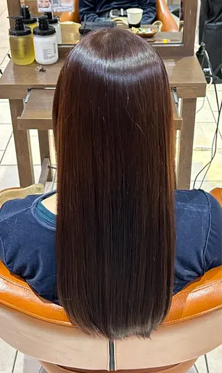 ロング カラー 武藤 梨花のヘアスタイル