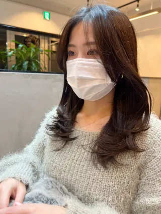 セミロング 小山 ヨシタカのヘアスタイル