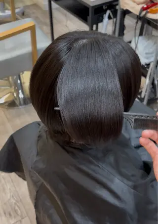ショート amber池袋所属・美髪矯正・ブリーチ 矯正🫧秋元ゆたかのヘアスタイル