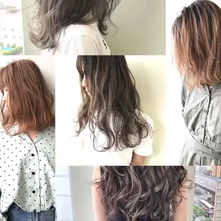 セミロング 小澤大輔 YOLO hairのヘアスタイル