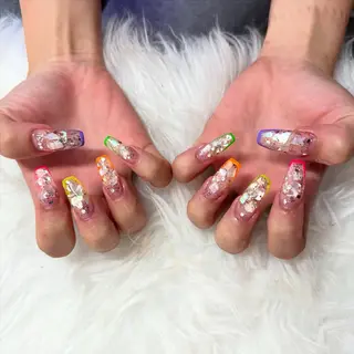 ロング mao .のネイルデザイン