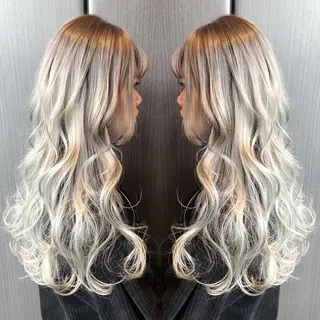 セミロング カラー 渡邊 直輝のヘアスタイル