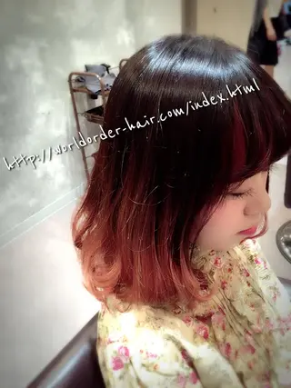 ミディアム カラー modern made モダンメイド所属・イメチェン☆丁寧接客 田中 優貴のヘアスタイル