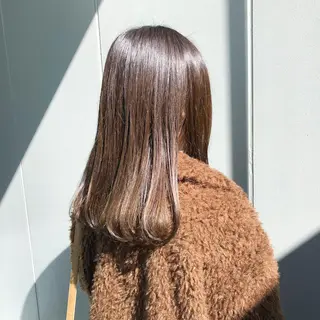 ロング カラー 義本 風佳のヘアスタイル