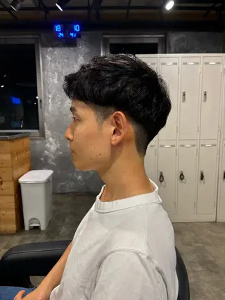 メンズ フェザーパーマ職人 🪽yutoのヘアスタイル