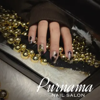 ネイル Purnama(ﾌﾟﾙﾅﾓ)所属・Purnama あきのネイルデザイン